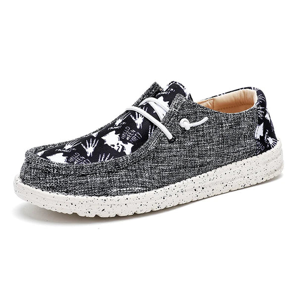Tênis de Lona Masculino Casual — LoftLace Use Papete Preto 44 